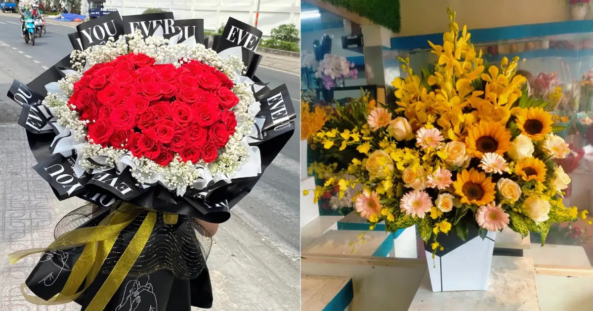 Cửa hàng hoa tươi uy tín - chất lượng - giá tốt tại Thủ Đức 