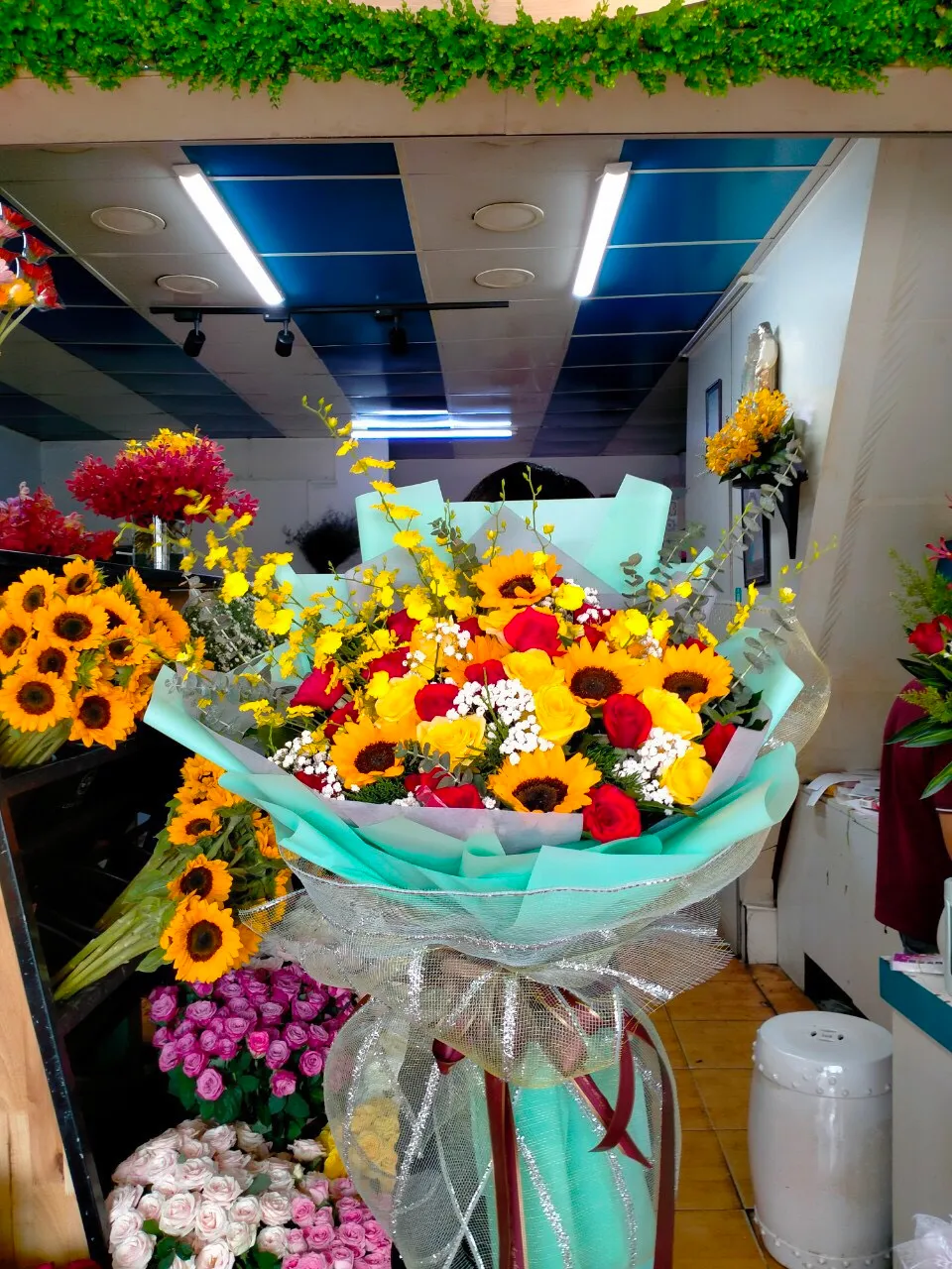 Chủ đề hoa bó cửa hàng hoa tươi Duy Duy