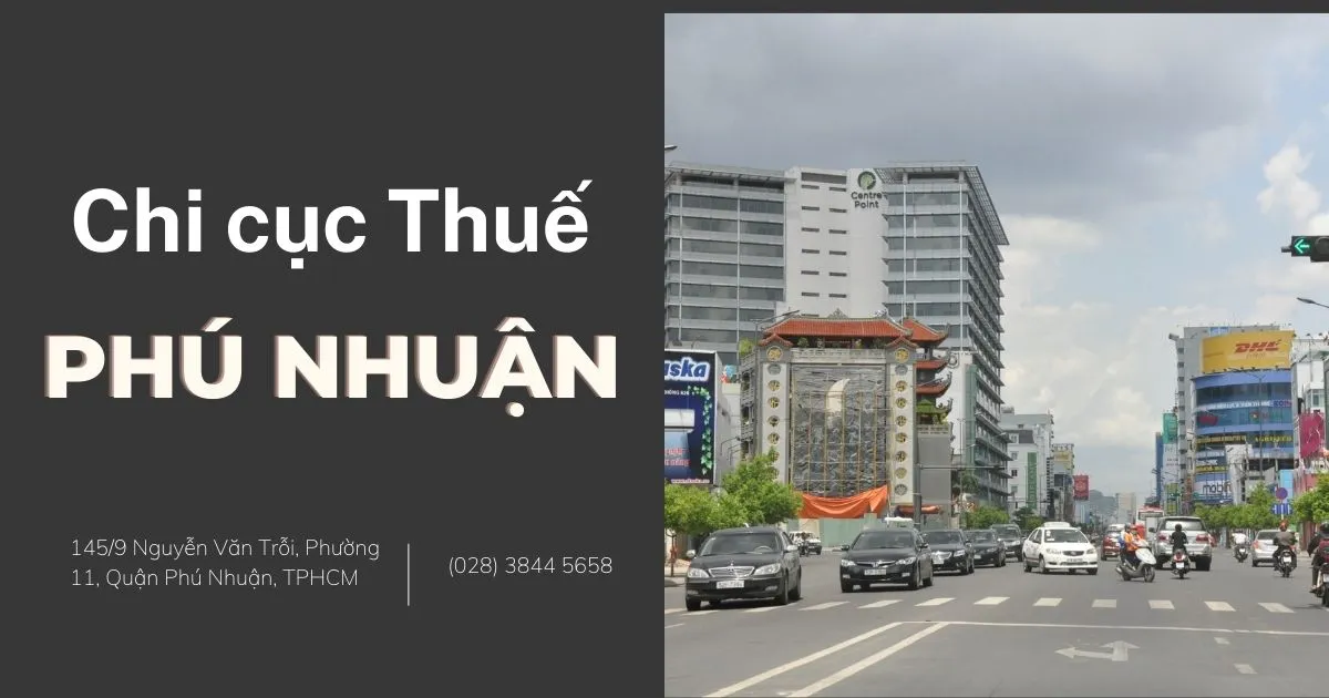 Danh bạ điện thoại Chi cục Thuế Quận Phú Nhuận - TP. HCM