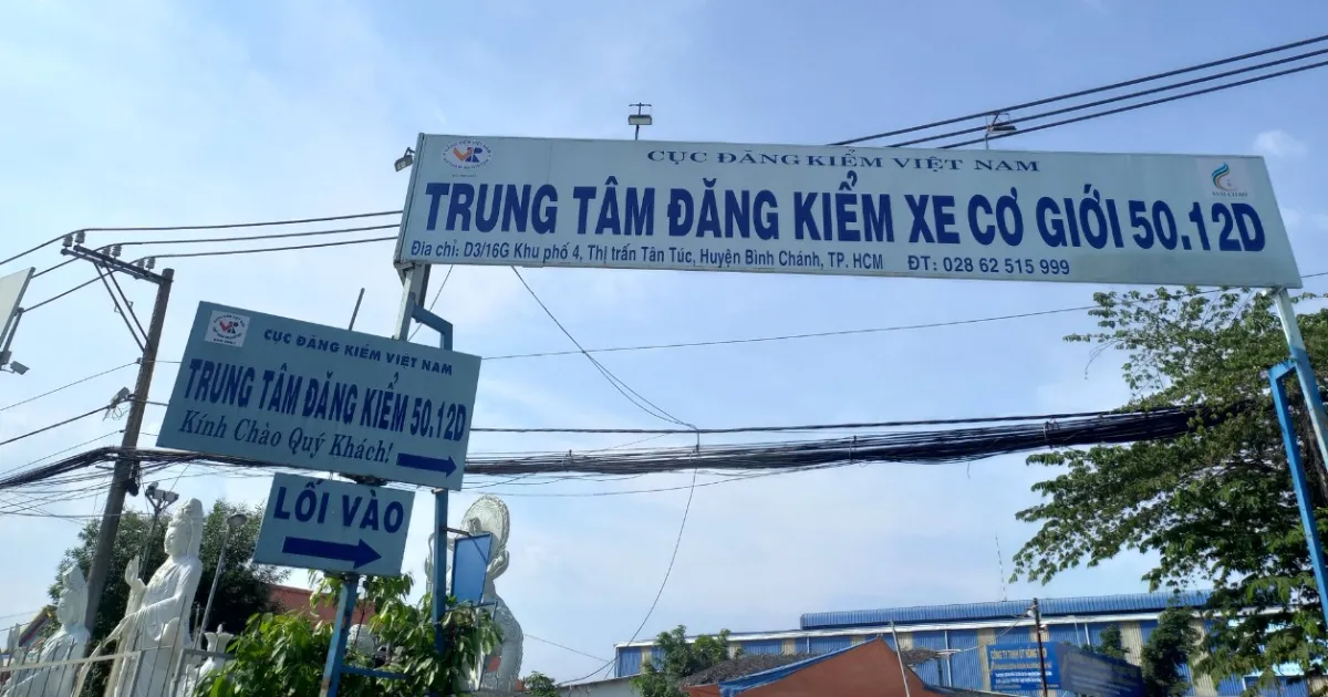 Trung tâm đăng kiểm huyển Bình Chánh