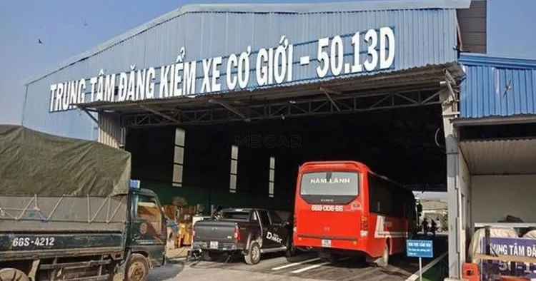 Trung tâm đăng kiểm xe cơ giới