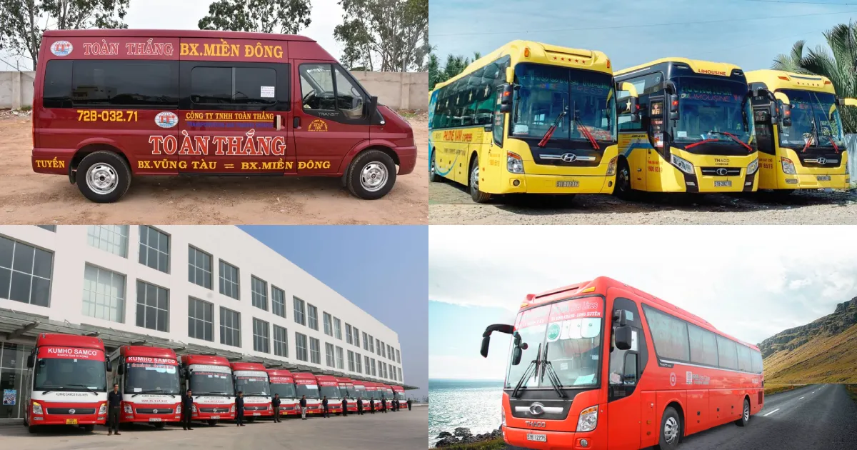Nhà xe Sài Gòn - Vũng Tàu: Địa chỉ, SĐT, giá vé năm 2026