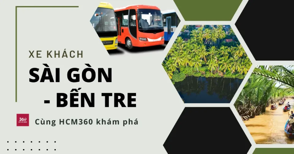 Nhà xe Sài Gòn - Bến Tre: Địa chỉ, SĐT, giá vé năm 2026