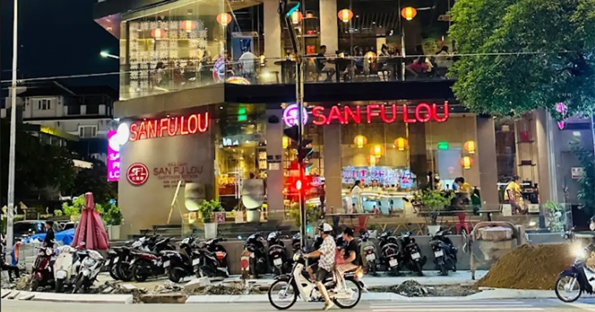 Quán dimsum San Fu Lou ở phố ẩm thực Phan Xích Long