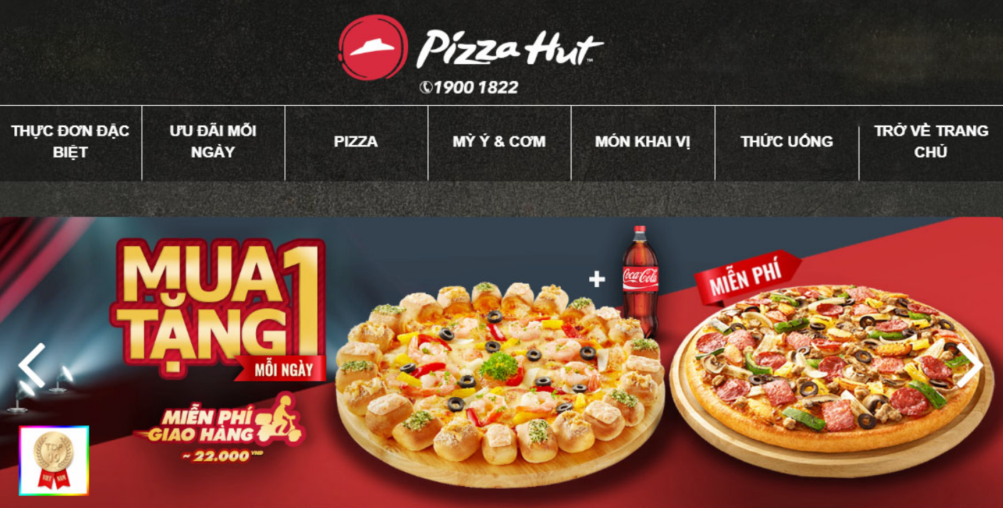 Chương trình khuyến mãi tại Pizza Hut TP.HCM