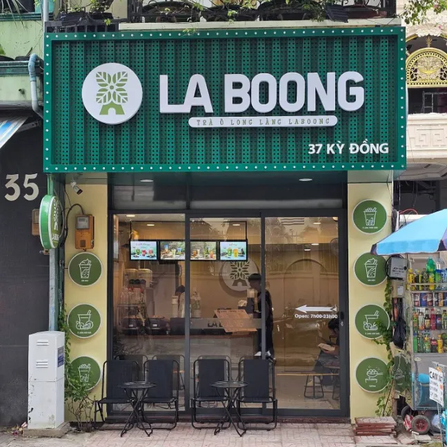 Địa chỉ trà sữa La Boong tại Sài Gòn