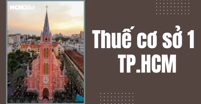 Địa chỉ, Số điện thoại Thuế cơ sở 1 TP.HCM năm 2026