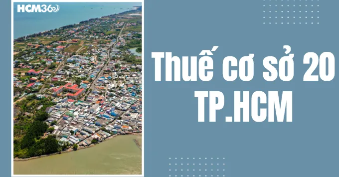 Địa chỉ, Số điện thoại Thuế cơ sở 20 TP.HCM năm 2026