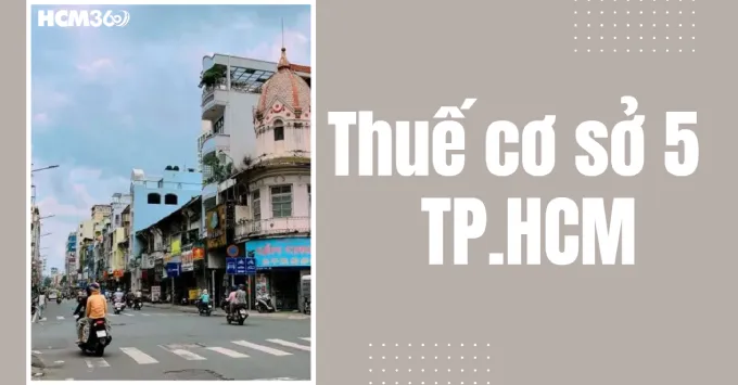 Địa chỉ, Số điện thoại Thuế cơ sở 5 TP.HCM năm 2026