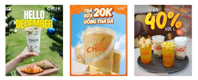 Chương trình khuyển mãi mới nhất tại Chuk Tea & Coffee mới nhất