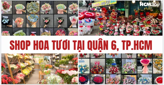 Lưu ngay Top 5+ shop hoa tươi ở quận 6 giá tốt năm 2026