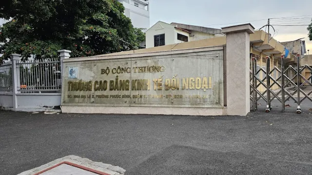 Cao đẳng Kinh tế Đối Ngoại cơ sở Thủ Đức