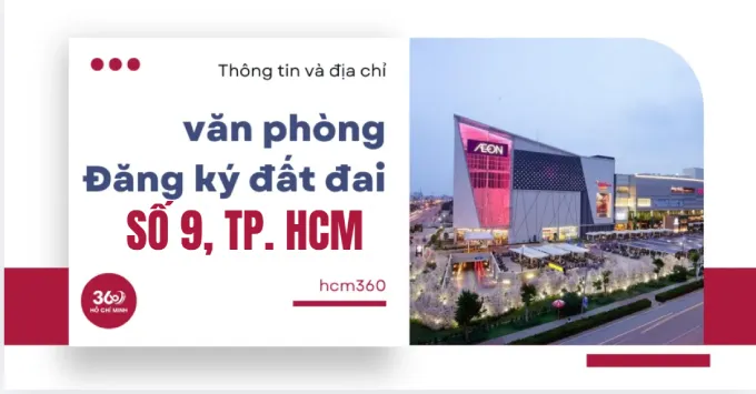 Chi nhánh văn phòng đăng ký đất đai số 9, TP. HCM