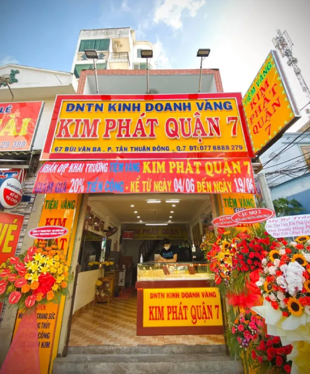 Tiệm vàng Kim Phát Quận 7