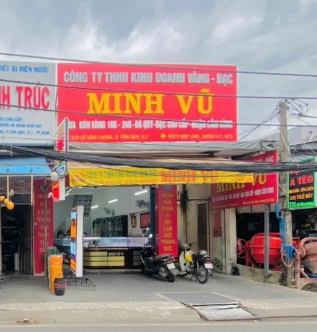 Tiệm vàng Minh Vũ Quận 7