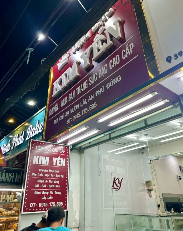 Tiệm bạc Kim Yến Quận 12