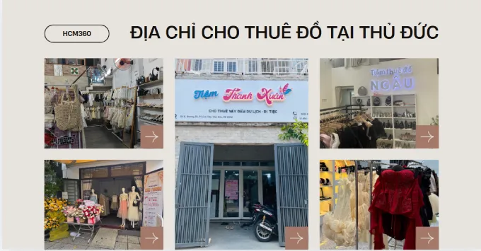 Lưu ngay 5+ địa chỉ cho thuê đồ đẹp, uy tín tại Thủ Đức