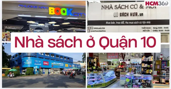 Gợi ý top 5+ nhà sách Quận 10 đáng tham khảo năm 2026