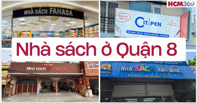 Gợi ý top 5 nhà sách Quận 8 được tin chọn năm 2026