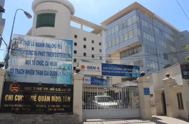 cơ quan thuế quản lý Phường Bình Tân