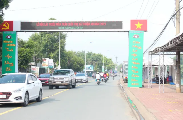 Giao thông và dịch vụ xe cô tại Phường Lái Thiêu