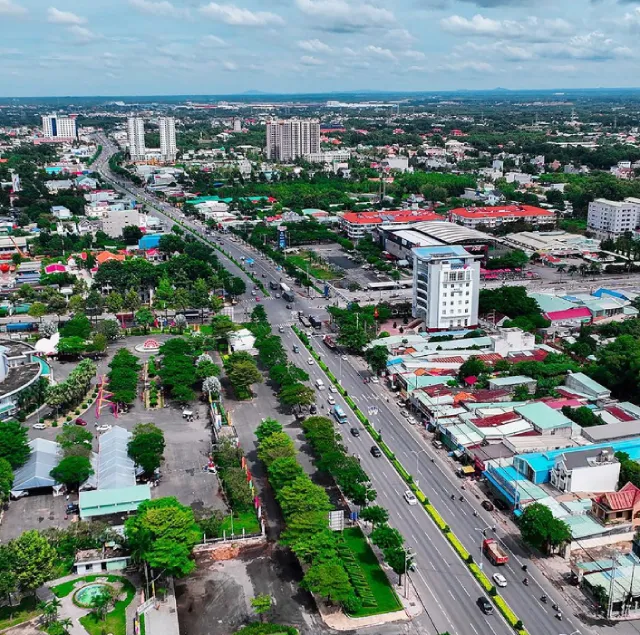 Tuyến đường chính tại Phường Phú Mỹ, TP.HCM