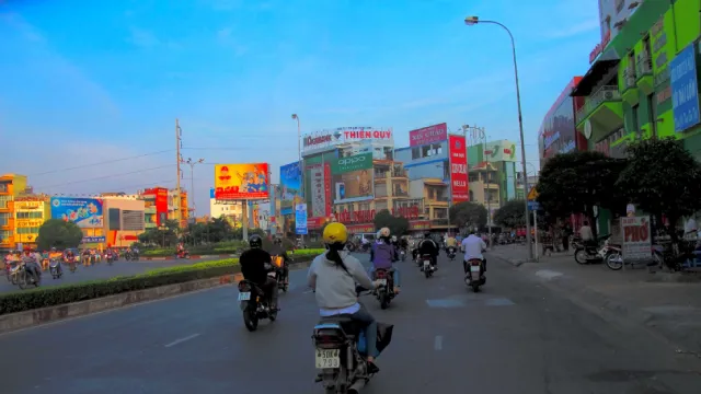 Tuyến đường tại Phường Phú Thọ, TP.HCM