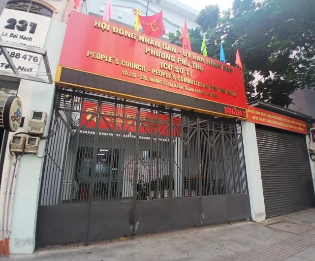 UBND Phường Phú Thọ, TP.HCM cơ sở 1