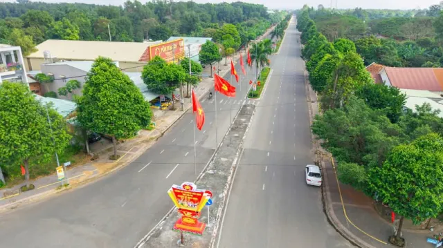 Tuyến đường chính tại phường Tân Thành, TP.HCM