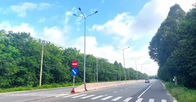 Tuyến đường chính tại phường Tây Nam, TP.HCM