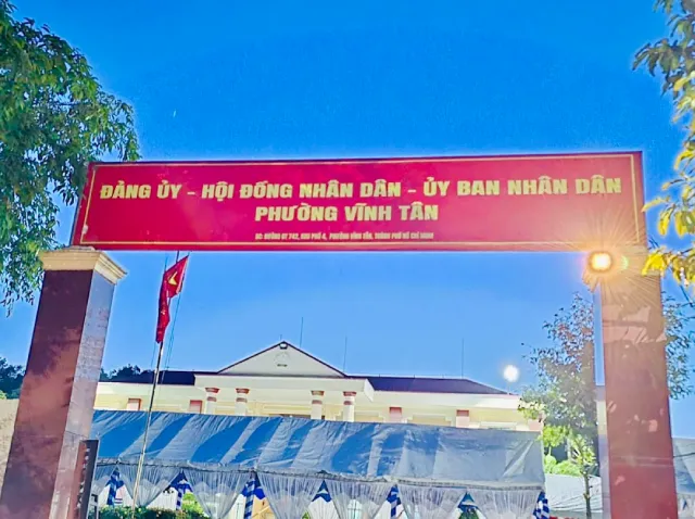 UBND Phường Vĩnh Tân, TP.HCM sau sáp nhập