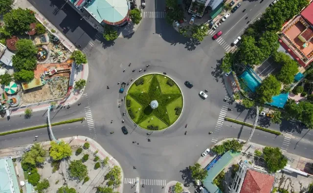 Một góc phường Vườn Lài, TP.HCM từ trên cao
