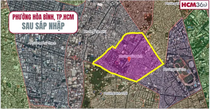 Phường Hòa Bình, TP. HCM sau sáp nhập có gì thay đổi?