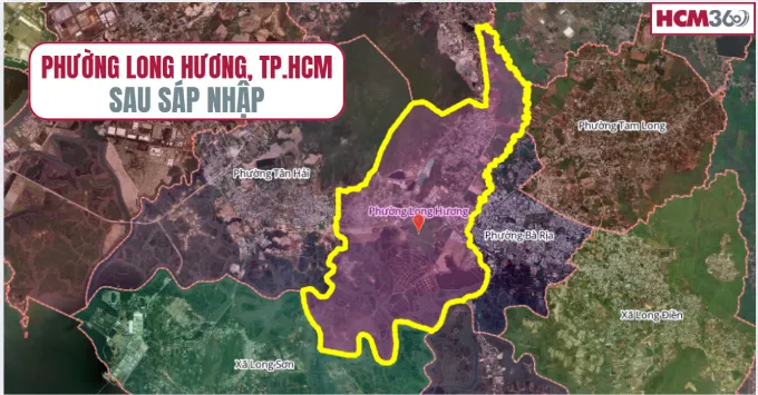 Phường Long Hương, TP.HCM sau sáp nhập có gì thay đổi?