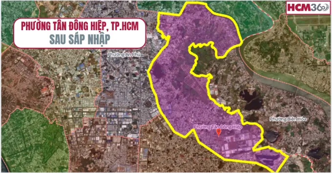 Phường Tân Đông Hiệp, TP.HCM sau sáp nhập có gì thay đổi?