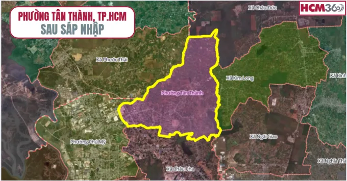 Phường Tân Thành, TP. HCM sau sáp nhập có gì thay đổi?