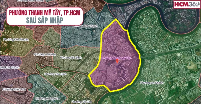 Phường Thạnh Mỹ Tây, TP.HCM sau sáp nhập có gì thay đổi?