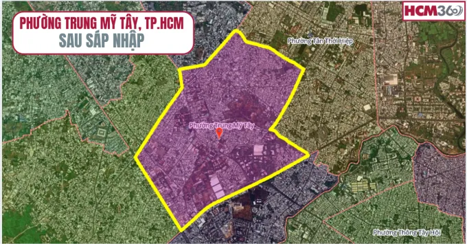 Phường Trung Mỹ Tây, TP. HCM sau sáp nhập có gì thay đổi?