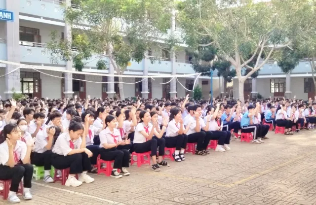 Hệ thống giáo dục và cơ sở học tập tại xã Bàu Lâm