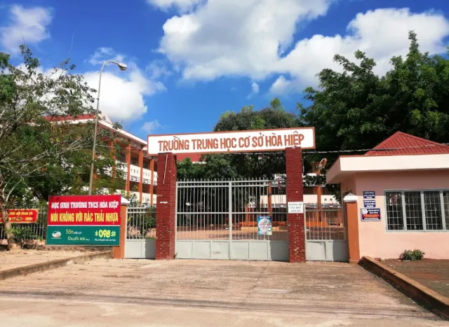 Cơ sở học tập tại xã Hòa Hiệp